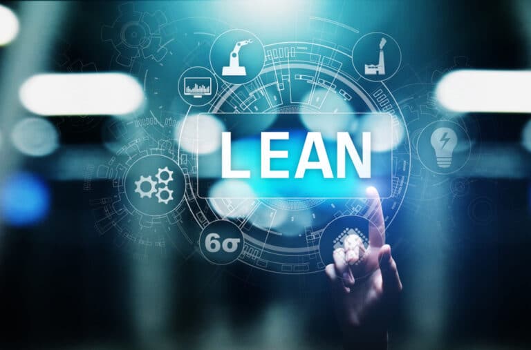 Lean holographic image